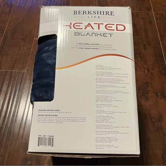 *NEW* Berkshire Heated Blanket - King Size - Picture 6 of 11